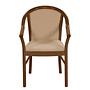 Armchair Rosita Woven Fabric Camel 3