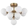 Ceiling light Luvix 13-light opal glass iron 3