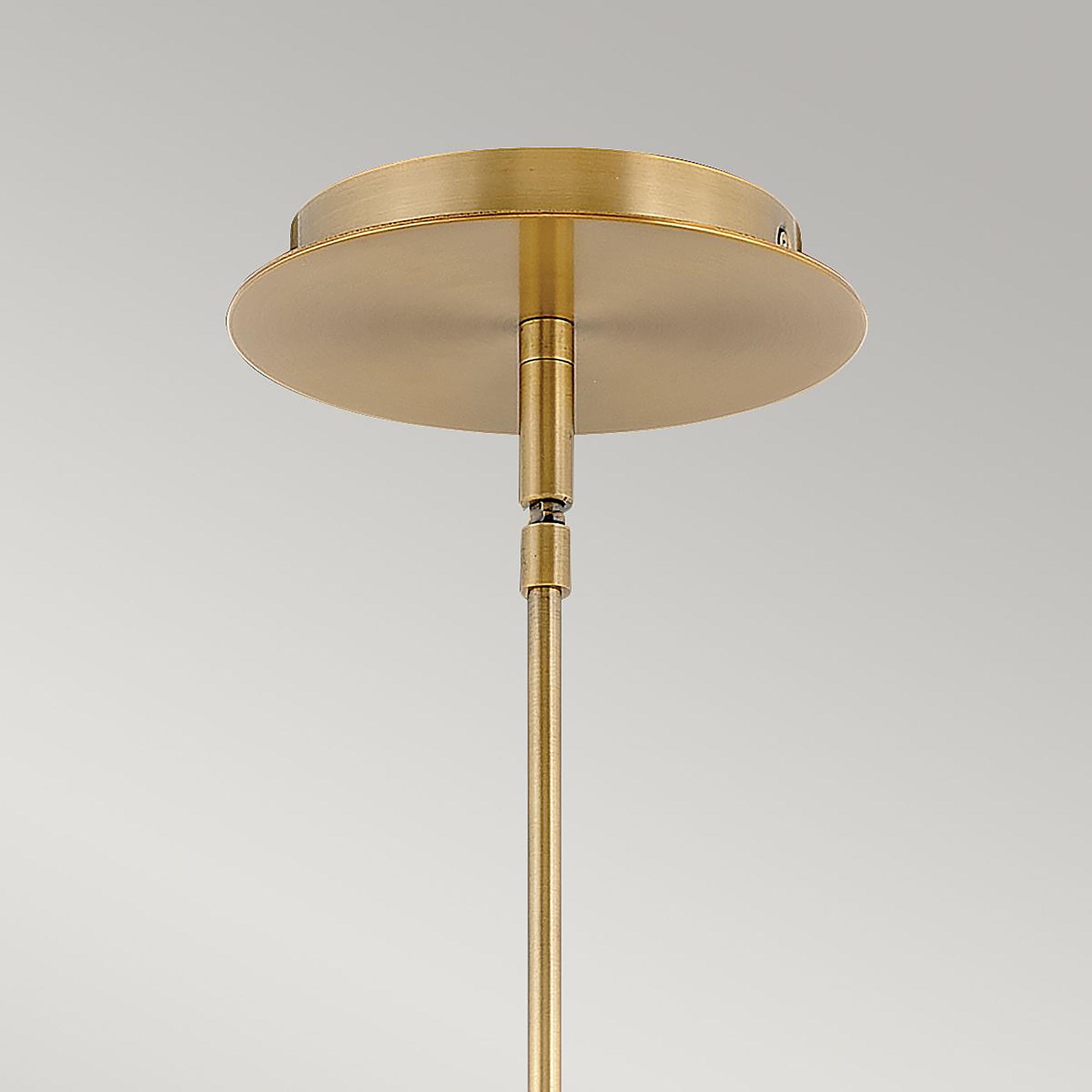 Pendelleuchte Dax Stahl Gold 3