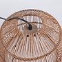 SOLANA Solar Pendant Light Polyethylene Steel Beige 32x32cm 4