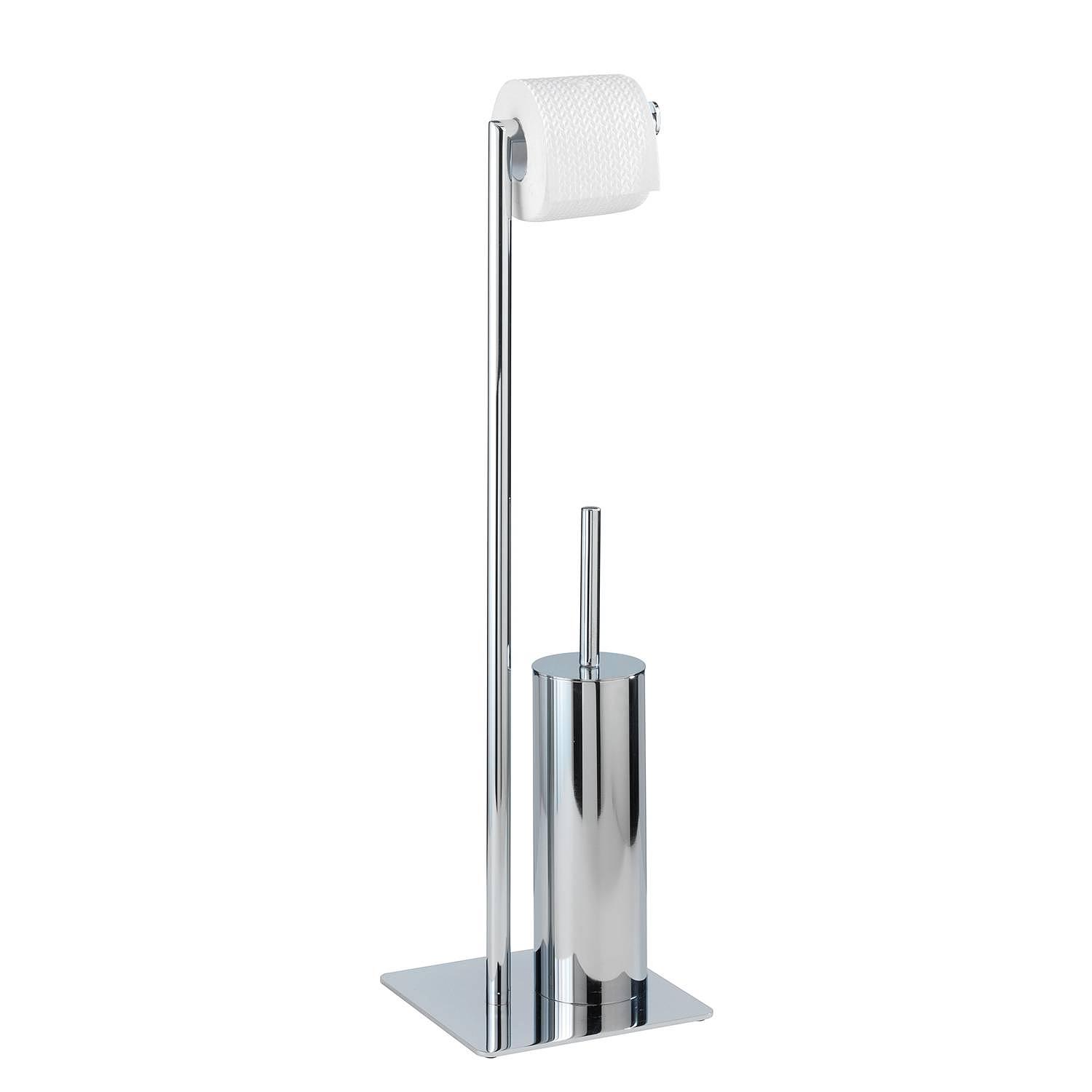 Recco Free-standing Toilet Brush Set Steel Chrome 0