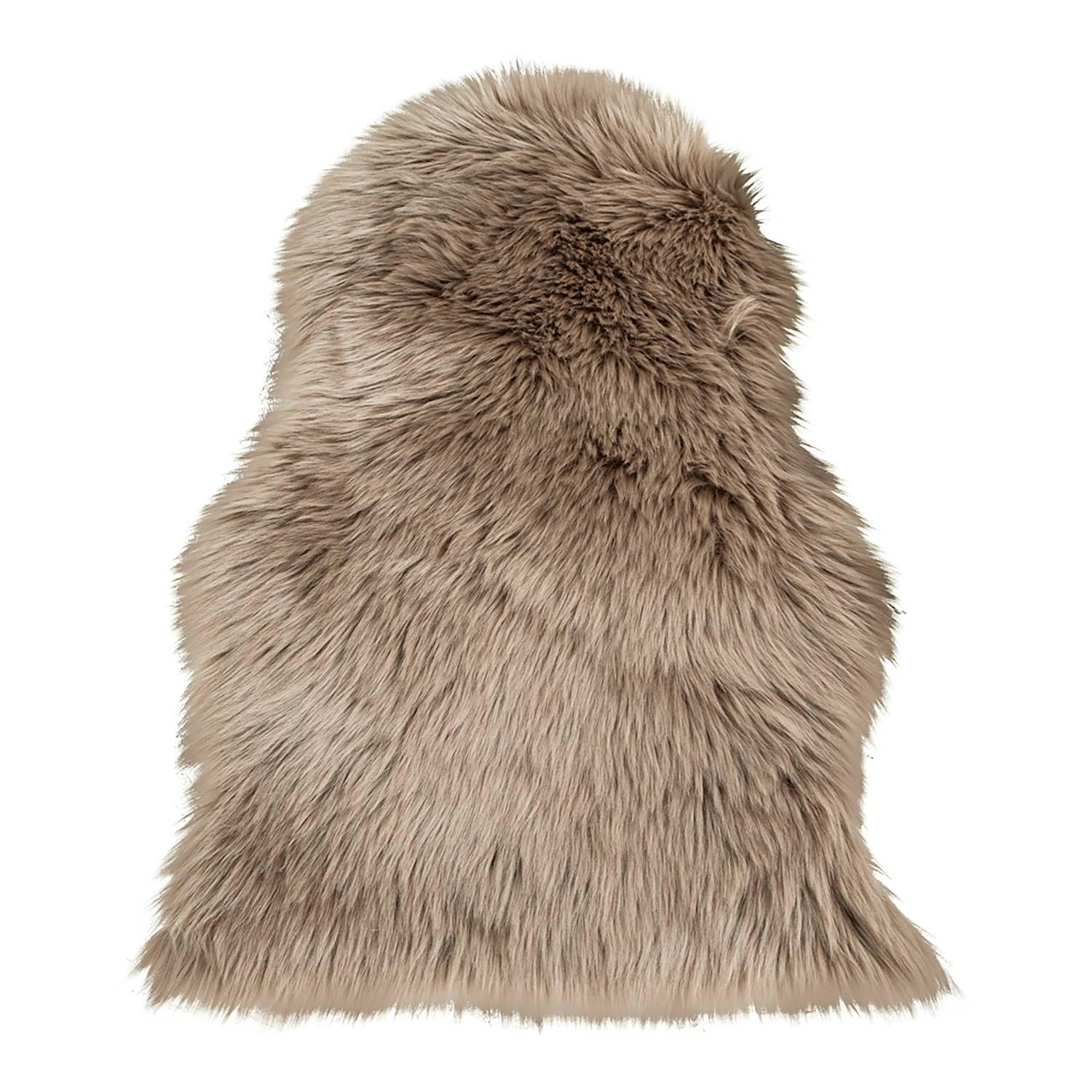 Lambskin Fur Rug Light Brown 0