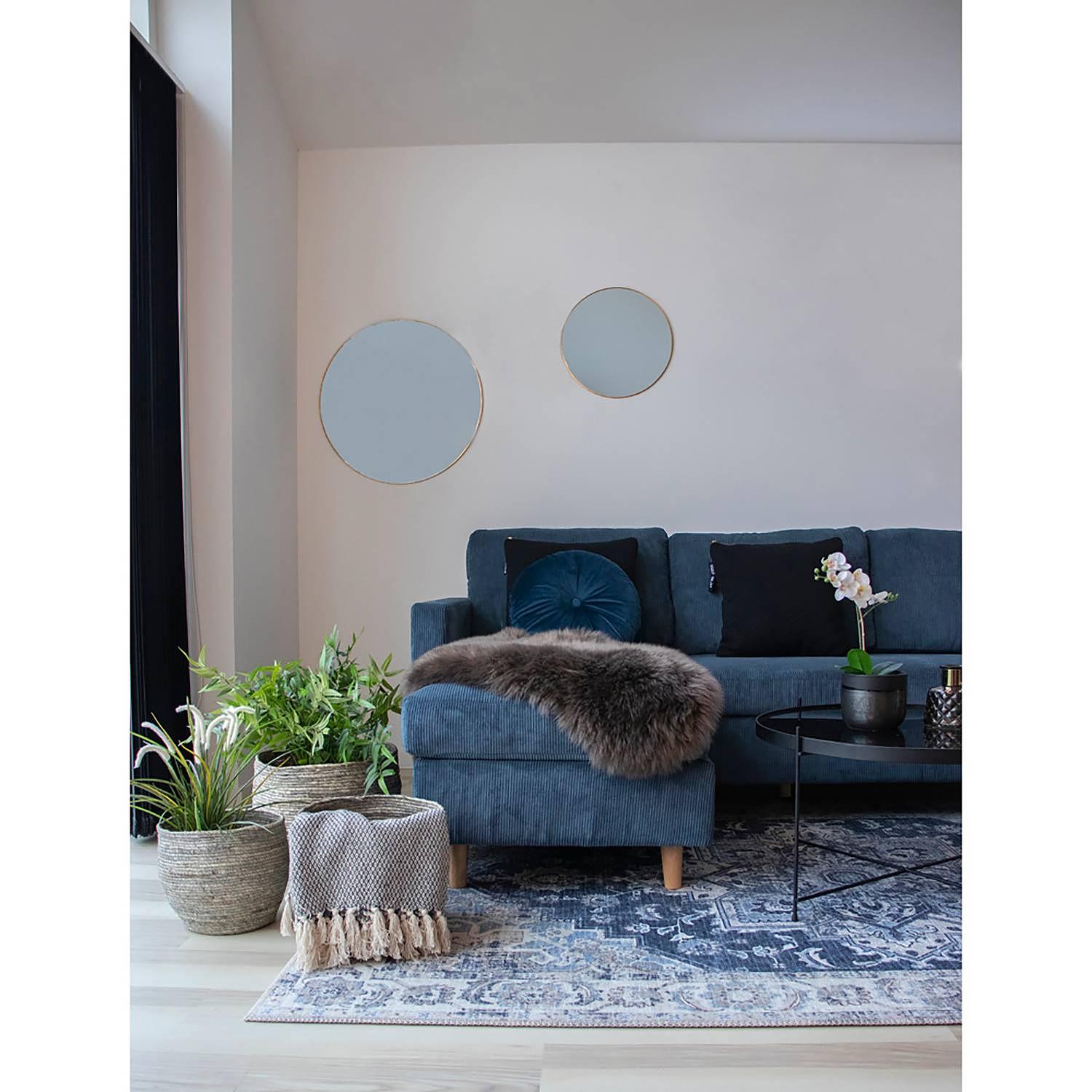 Lambskin Fur Rug Light Brown 2