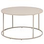Coogee Couchtisch Sandgrau Ø80cm 1