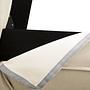 KINX replacement cover upholstered bed flatweave Desna cream 1
