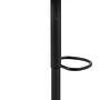 2x Sumaika Bar Stools Dark Grey 3