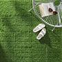 Set of 33 Artificial Grass Green 0