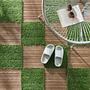 Set of 33 Artificial Grass Green 3