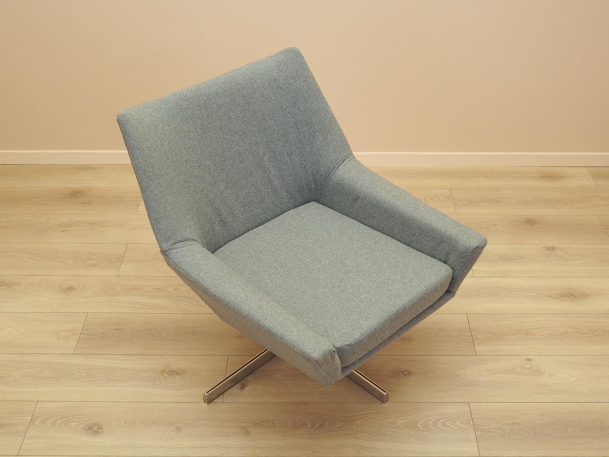 Swivel Chair Knoll 1960s Grey 8