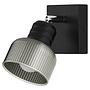 Wall lamp ALGA 1-Light Smoked glass Iron 4