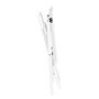 Mini garden table LODGE Acacia Semi-solid White 4