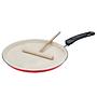 Crepe Pan Jardot Set of 2 Aluminum Red Beige 0