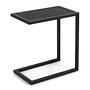 Side table Dareton I Solid Oak Black 1