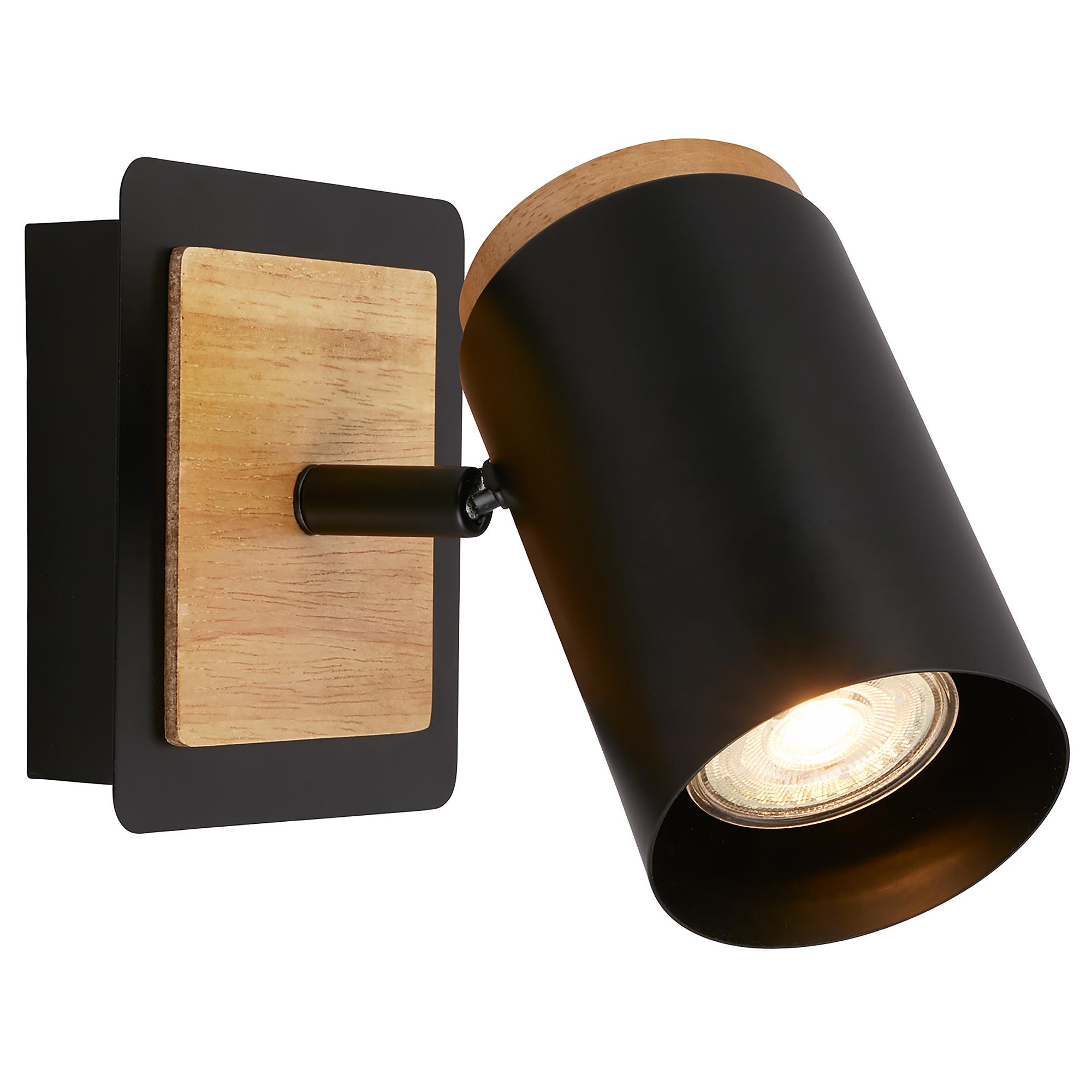 LED Wall Lamp Duta Aluminum Black 4