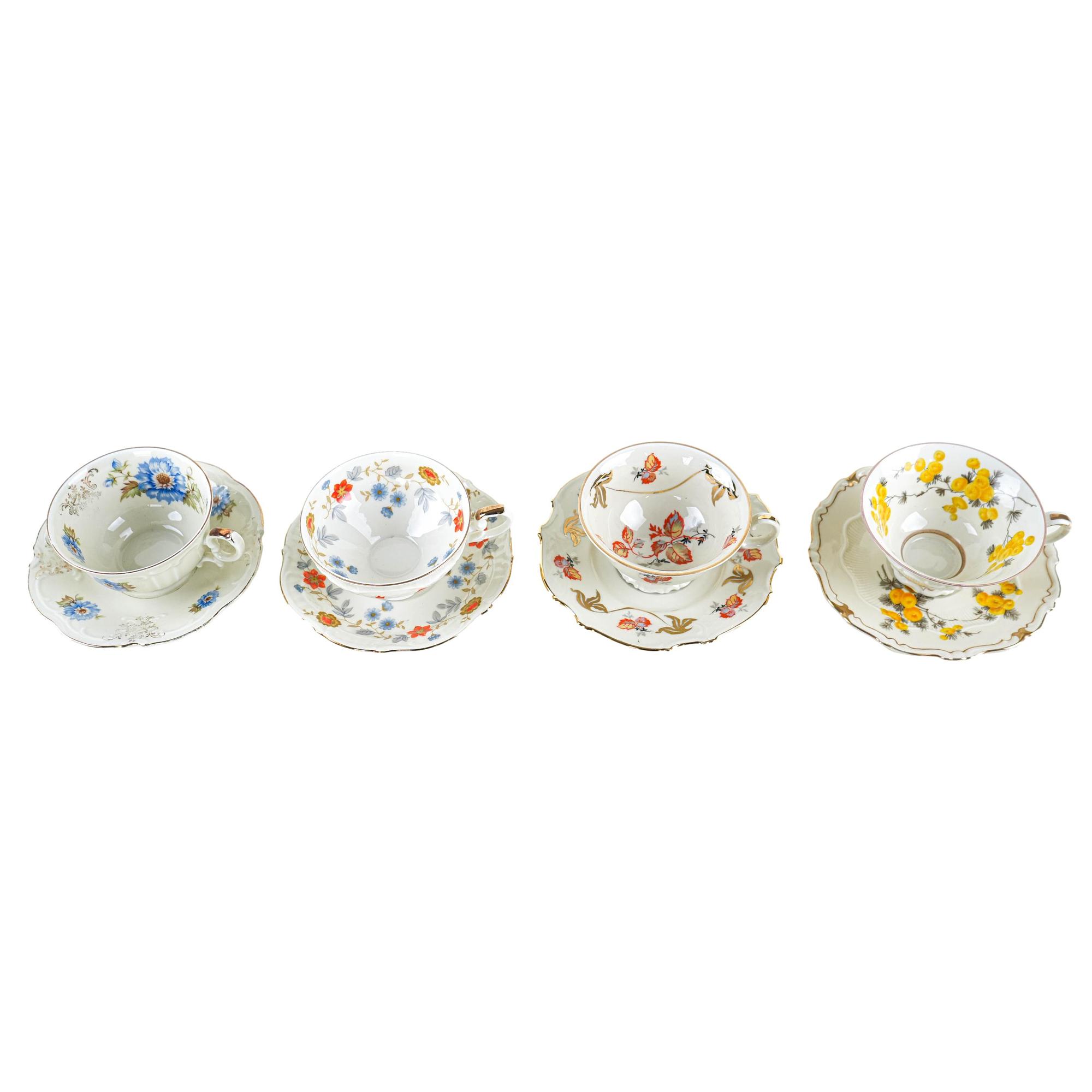 Porcelain cup set 20th century 0