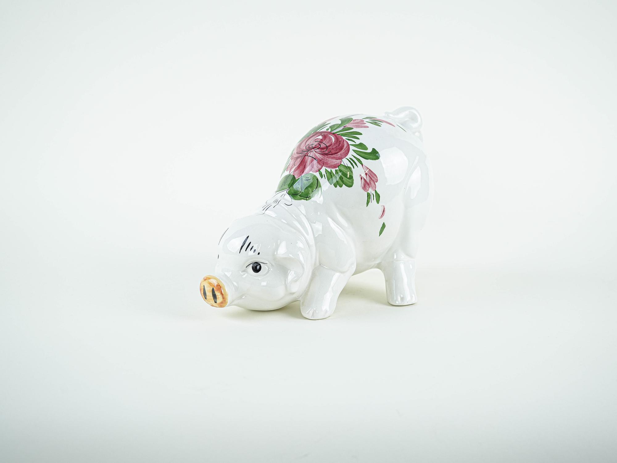 Ceramic piggy bank 1970s 4