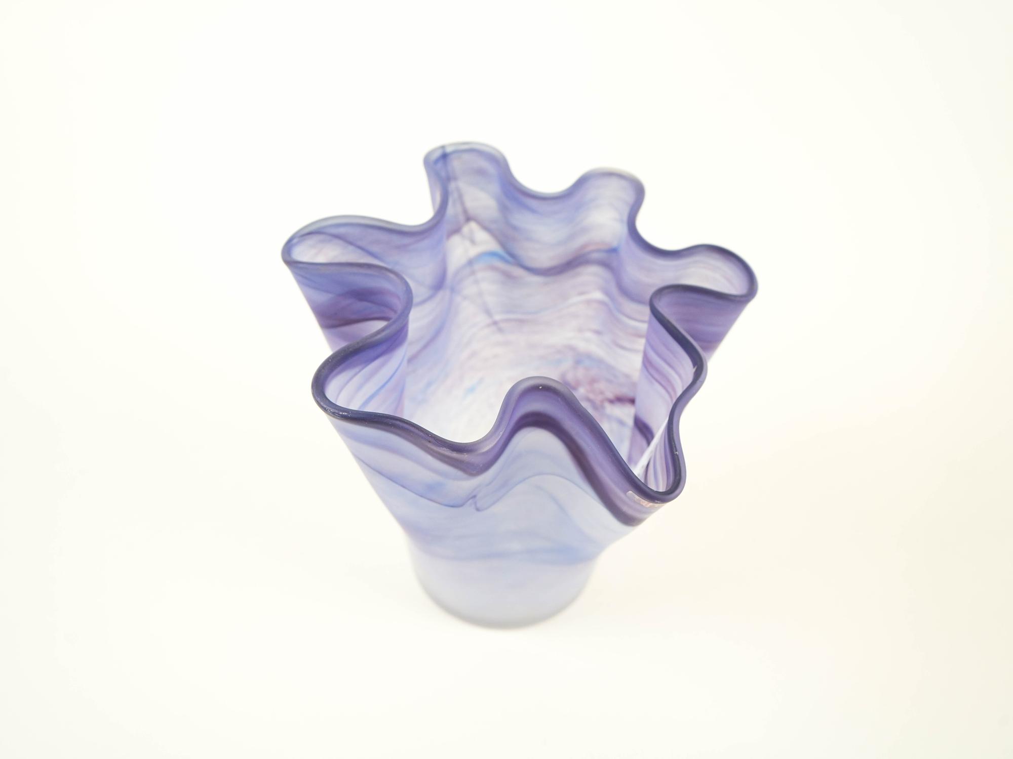 Tulip Vase Purple 1970s 3
