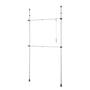 Hercules Telescopic Shelf Basic Steel White 0