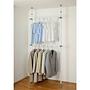 Hercules Telescopic Shelf Basic Steel White 2