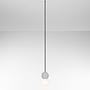 Zero Type A Pendant Light Aluminum Opal Glass Grey 4