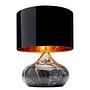 Mamo Table Lamp Deluxe Steel PVC Black Grey 3