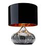 Mamo Table Lamp Deluxe Steel PVC Black Grey 4