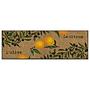 Foot & Entrance Mat Le Citron Nitrile Rubber Beige Yellow 0