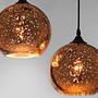 3-Light Blaze Pendant Lamp Aluminum 4