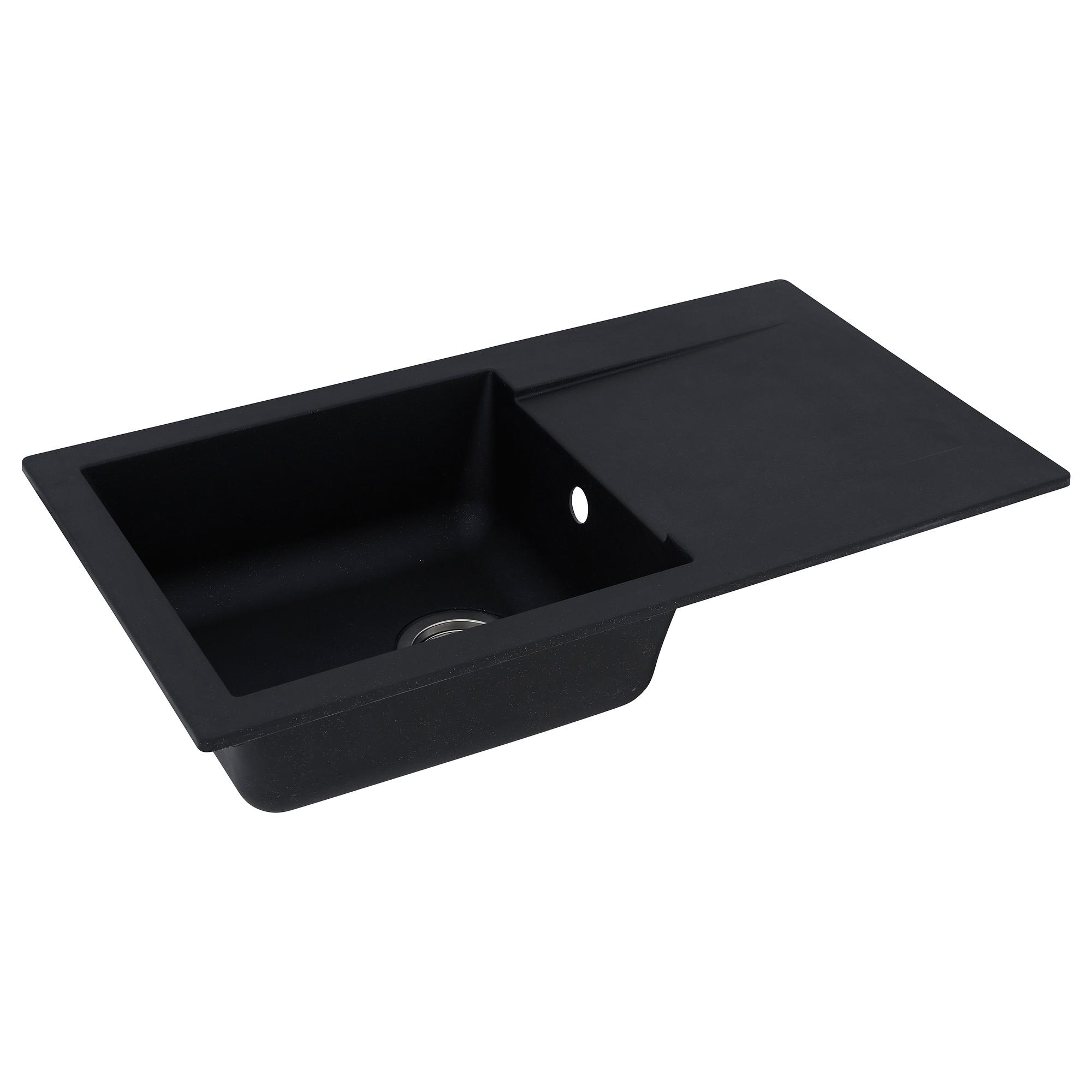 Denver Variant B Kitchen Sink Black 0