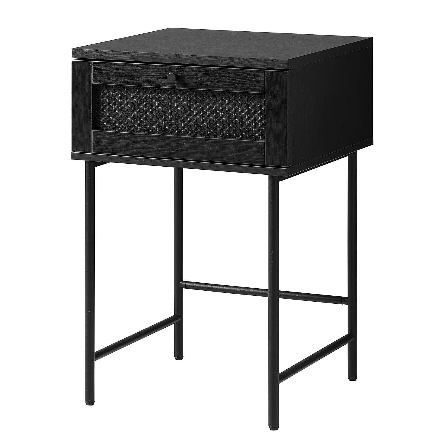 Palermo Side Table Metal Black 1
