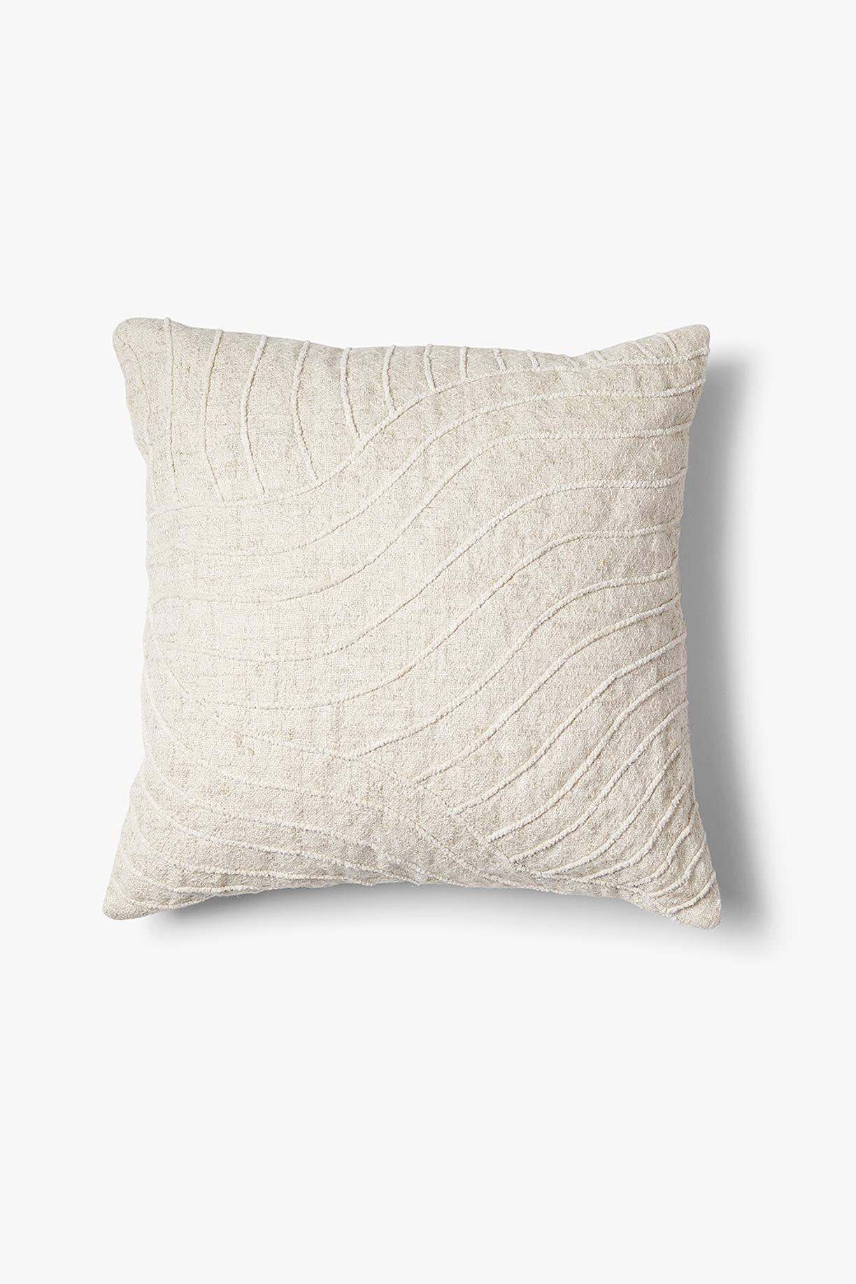 Cotton Cushion Cover Lynn Cream 0