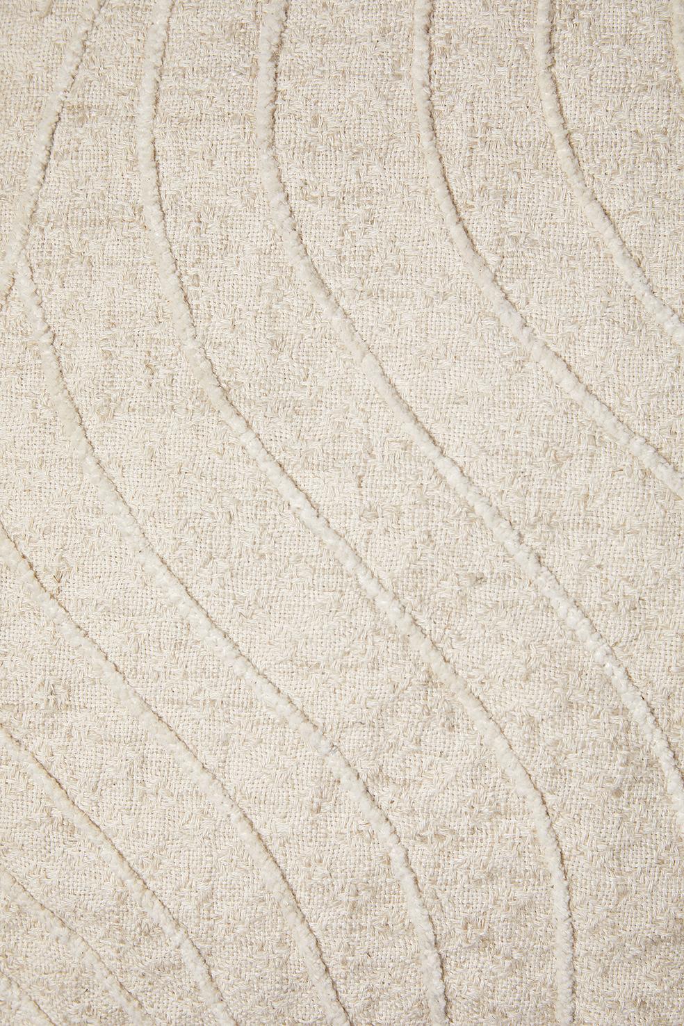 Kissenbezug Baumwolle Lynn Creme 2