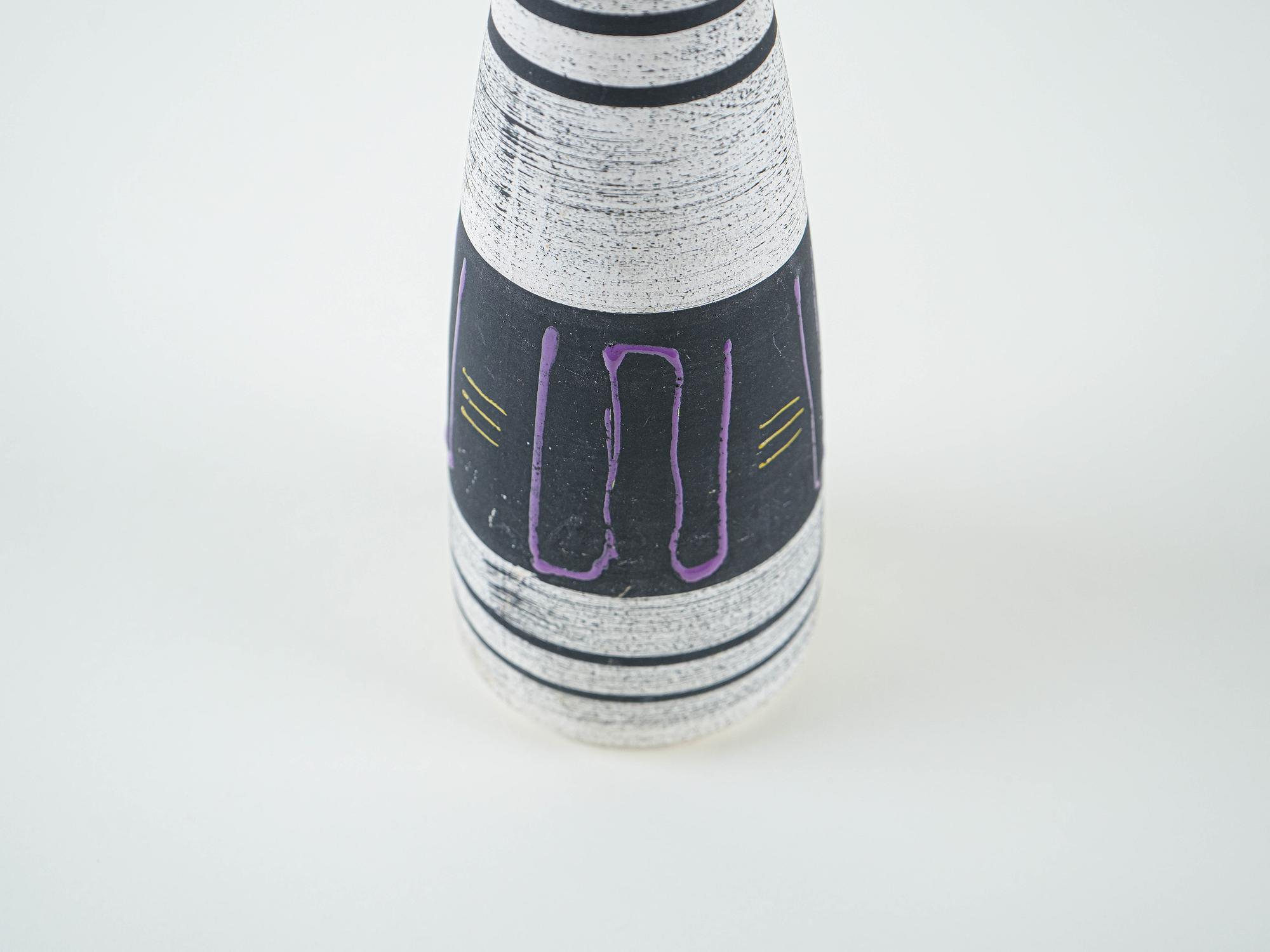 Keramikvase 1970er Jahre 4