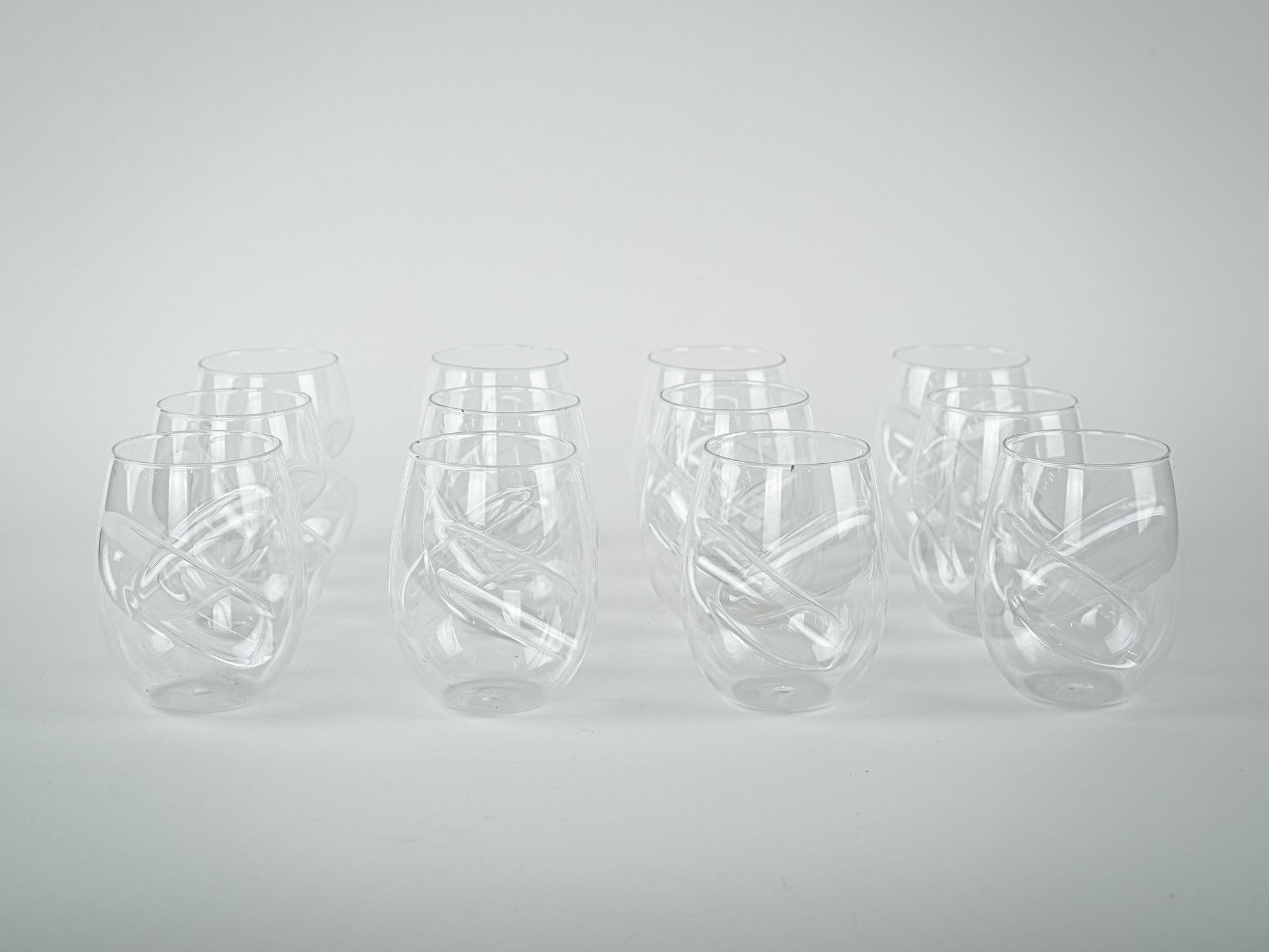 Glass set 1970s 1