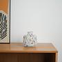 Mosaic glass vase 1970s 8