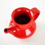 Pitcher Ceramic Red 1960s 7