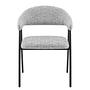 SHEEDO Armchair Set of 2 Grey 1