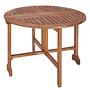 SOMERSET Garden Table Acacia Wood Brown 0