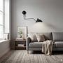 LENIX Wall Lamp 1-Light Iron 3