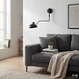 LENIX Wall Lamp 1-Light Iron 2