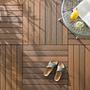 Svevo Terrace Tile Set of 12 Brown 0