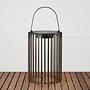 Cavia LED Solar Lantern 1-Light Iron Black 0