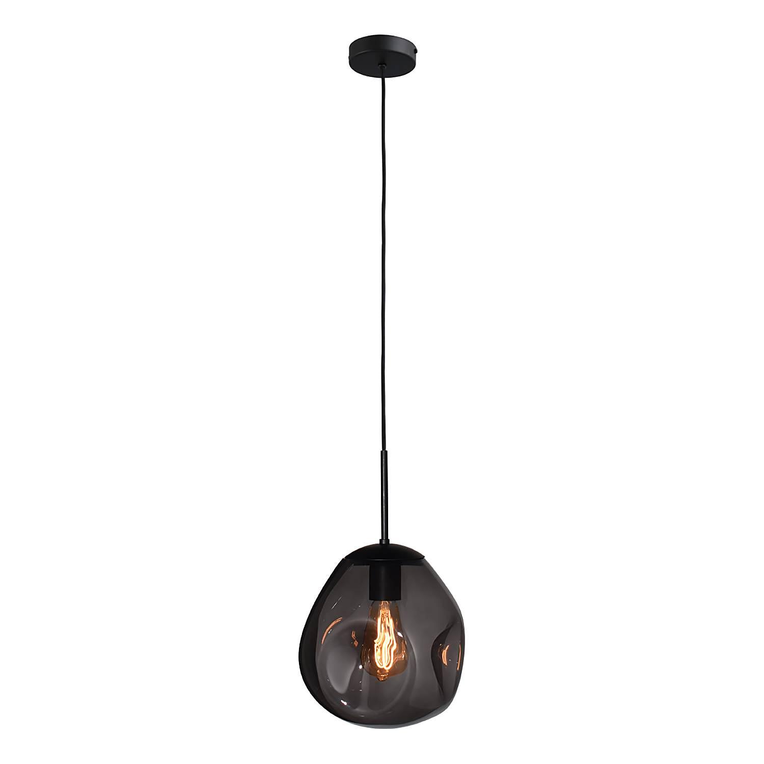 Lava Pendant Light 1-Lamp Steel Glass 3