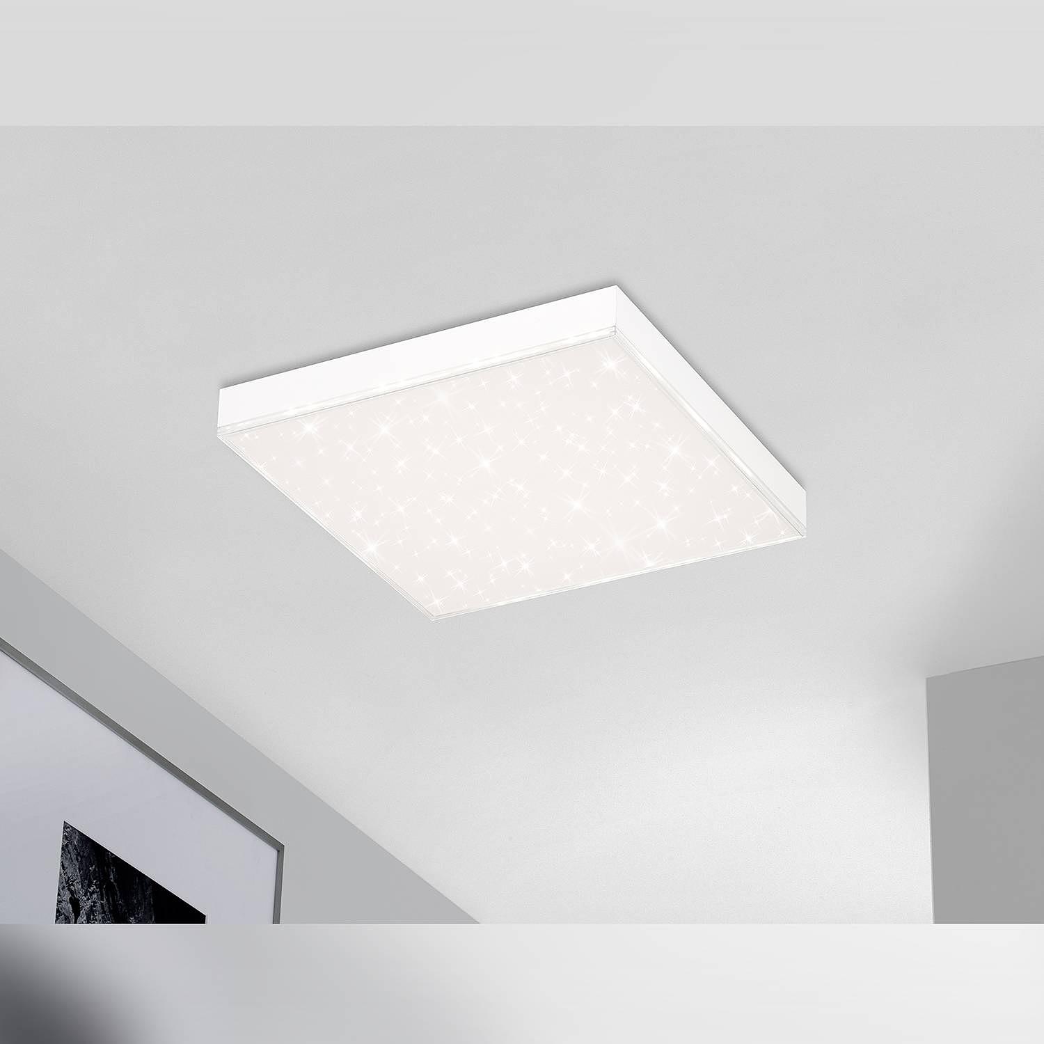 Frameless LED Ceiling Light 1-Light Polycarbonate Iron 3