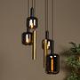 Joanet Pendant Light Type A 6-Light Opal Glass Brass 0