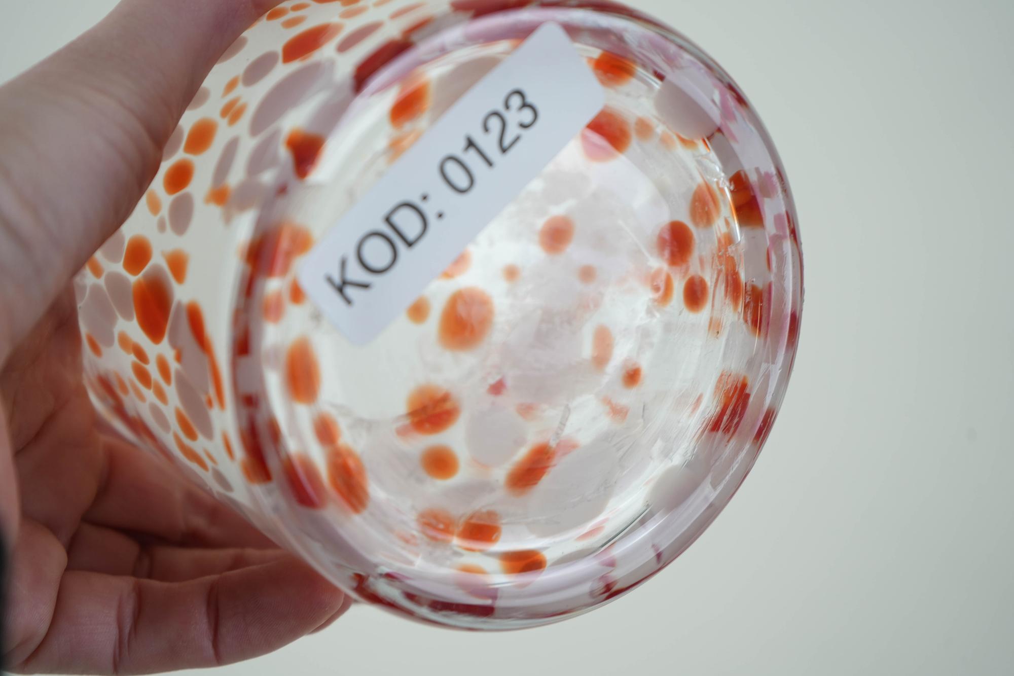 Vintage Mosaikglas Murano Kunstglas 1980er Jahre 5
