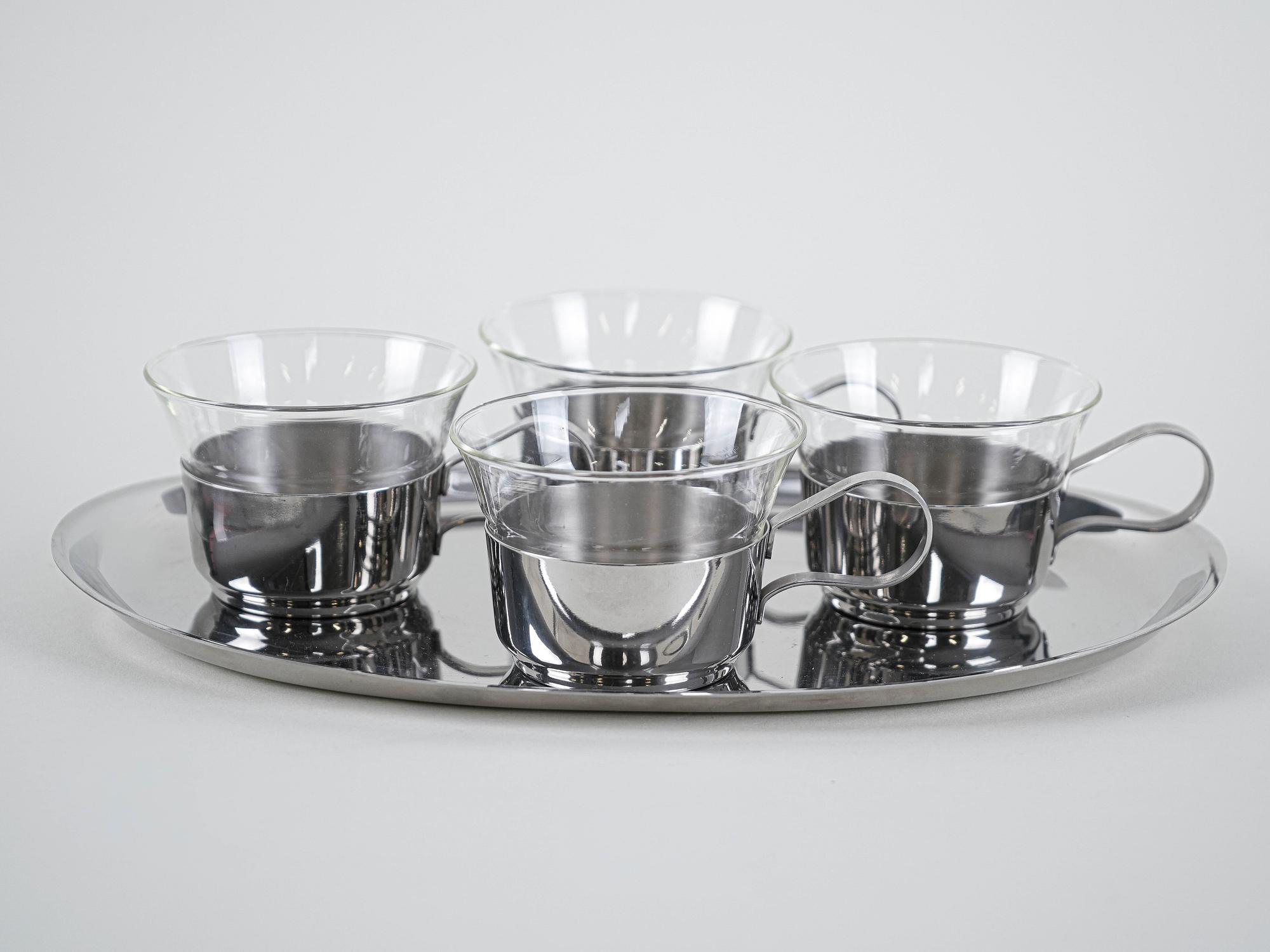 Vintage Serving Set Ceramic 1970s 4