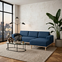 Vilmar Sofa with Chaise Longue Right Vega Dusty Blue 0