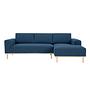 Vilmar Sofa mit Récamiere Rechts Vega Dusty Blue 1