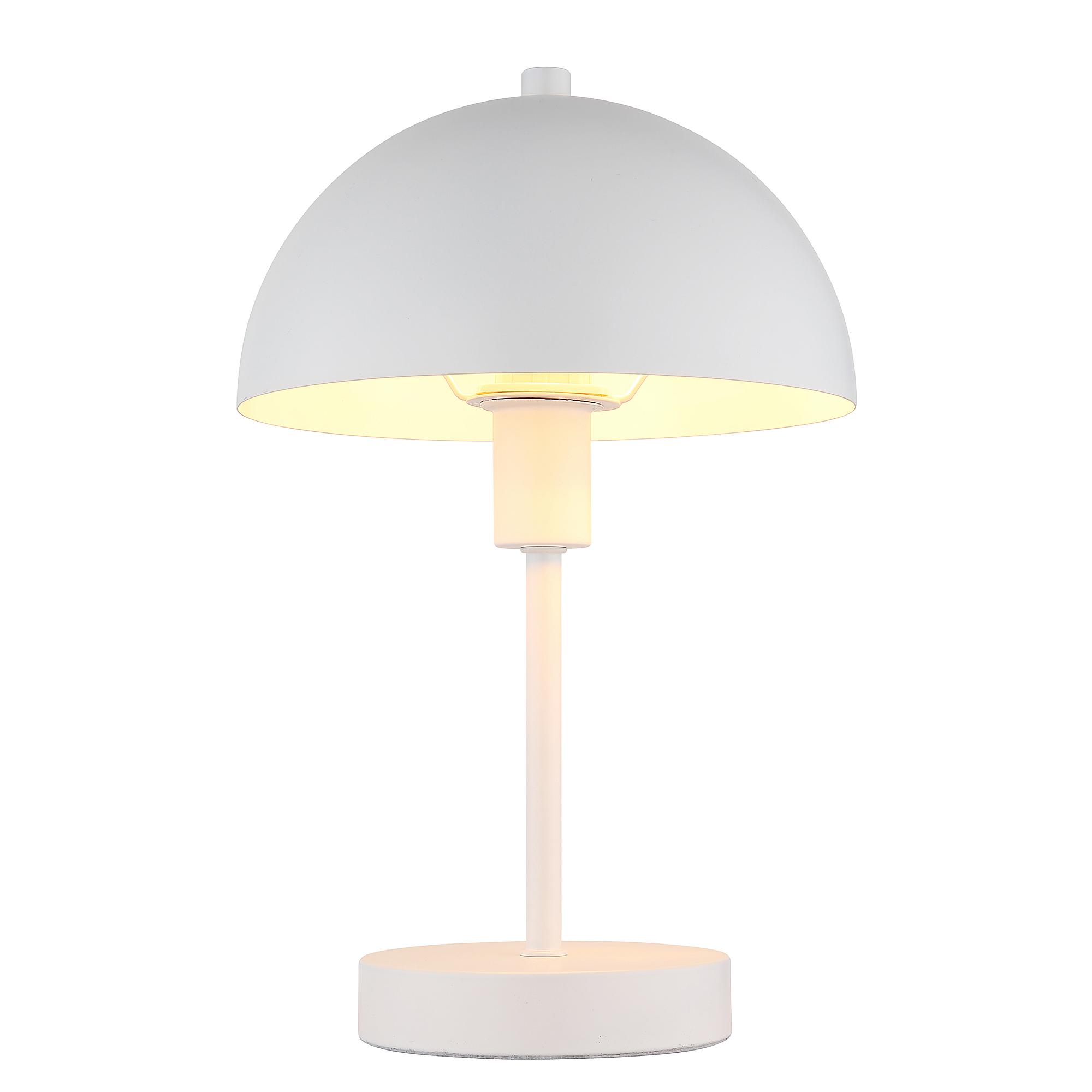 1-Light Atoma Table Lamp Iron White 3